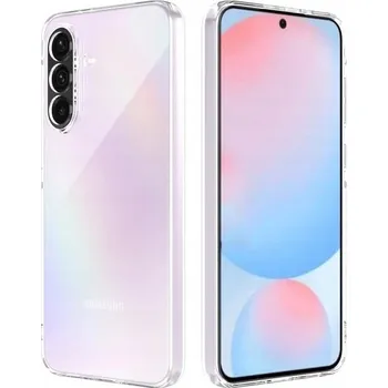 Pouzdro na mobilní telefon POUZDRO ULTRATENKÉ SLIM TPU SILIKONOVÁ GUMA PRO SAMSUNG GALAXY A56 + SKLO