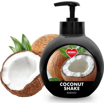 Mýdlo DEDRA BUBLINO COCONUT SHAKE, 500 ml (přírodní šetrné zvláčňující mýdlo s glycerinem a aloe vera,)