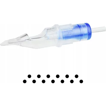 Tetování CARTRIDGE PRO, jehla na tetování 13MG 0,35 mm
