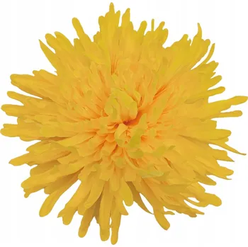 umělá květina Chryzantéma k výrobě, velký květ , 18 cm, balení po 6 kusech