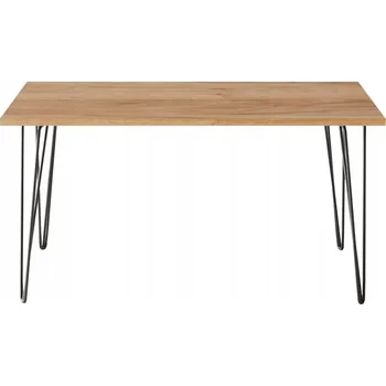 Obdélníkový psací stůl do kanceláře, pracovny, pokoje 138 x 68 cm Dub Craft VOSS