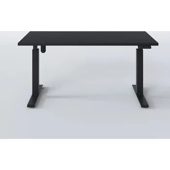 Psací stůl Elektrický stůl s nastavitelnou výškou Černý 180 x 95 cm