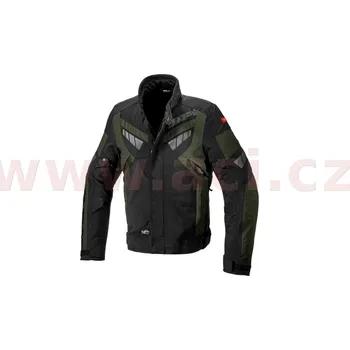 Moto bunda Bunda FREE RIDER H2OUT, SPIDI (černá/zelená) (Velikost: L)