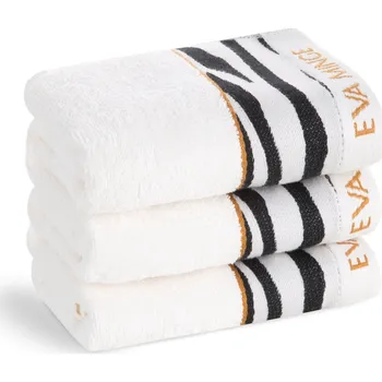 Ručník BAVLNĚNÝ RUČNÍK EVA MINGE22 30X50 CM KRÉMOVÁ