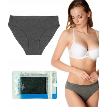 Kalhotky Dámské kalhotky BLUE LINE 38118 šedá XXL