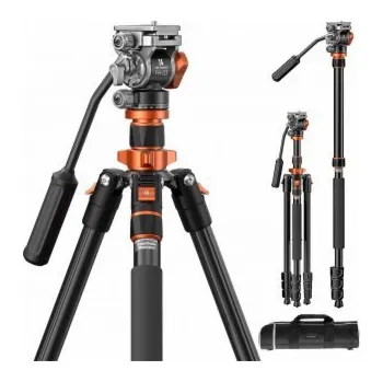 Stativ K&F stativ K&F Concept K234A7 Videostativ s hlavou FH-03