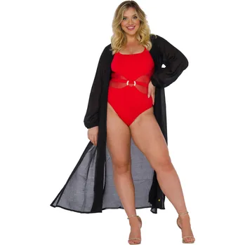 Dámské plavky SELF Plážové oblečení a doplňky 24 D81SZ1 XL