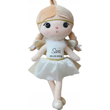 Panenka Panenka hadrová Metoo 50 cm bílá s personalizací