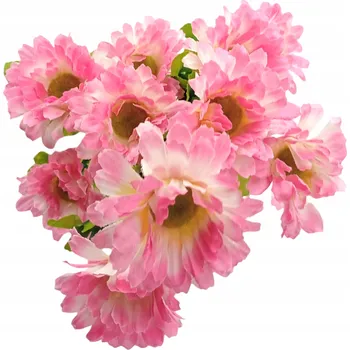 umělá květina UMĚLÁ KYTICE GERBERA PRO ARANŽMÁ DEKORATIVNÍ GERBERA DO VÁZY 42 cm