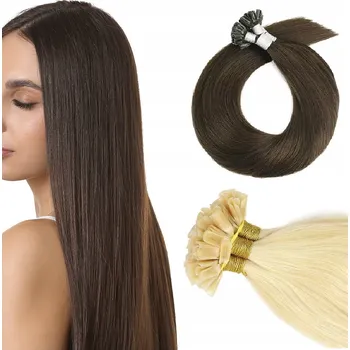 Vlasová regenerace Přírodní prameny tmavě hnědá MODERN-HAIR keratin 40 cm