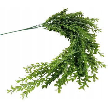 umělá květina KYTICE Z BUKŠPANU A BRČÁLU DEKORACE VYSOKÁ KVALITA VELKÝ SVAZEK PŘEVIS 86 CM