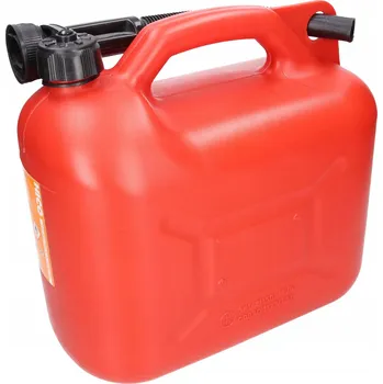 Kanystr Plastový kanystr na palivo červený 10 l