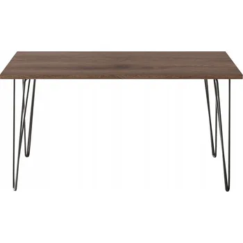 Psací stůl do kanceláře, pracovny, pokoje 138 x 68 cm Dub Čokoládový VOSS