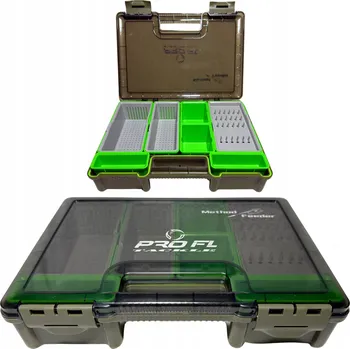 Pouzdro na rybářské vybavení KRABIČKA SE SÍTKY BAIT BOX NA NÁVNADY PŘÍSLUŠENSTVÍ KRABIČKA