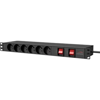 Rozvaděč Caymon Power Strip 19 CAYMON PSR269FS/B