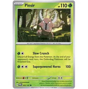 Karetní hra Pokémon TCG Pinsir 003/167
