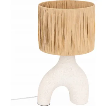 Lampička Atmosphera Keramická stolní lampa se stínidlem SANIA, 47 cm