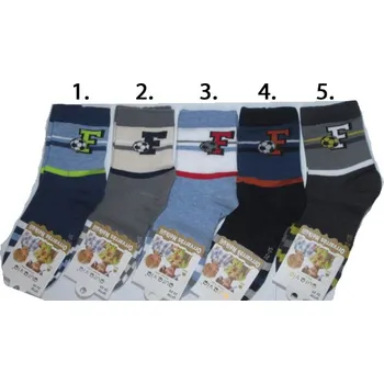 Dětská móda 24-31-Chlapecké klasické ponožky AURA.VIA