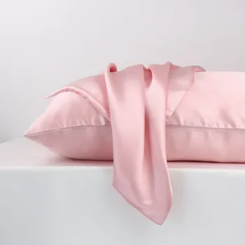 Povlak na dekorativní polštářek Hedvábný povlak na polštář 40x80 cm, HEDVÁBNÝ SVĚT Barva hedvábí: růžová