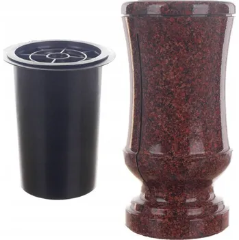 Váza Velká mrazuvzdorná váza na hrob s vkladem a mřížkou