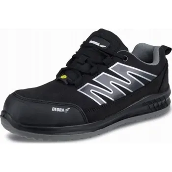 Pracovní obuv Dedra Bezpečnostní obuv P6V, semiš, velikost: 42, kat. S1, stélka komp.