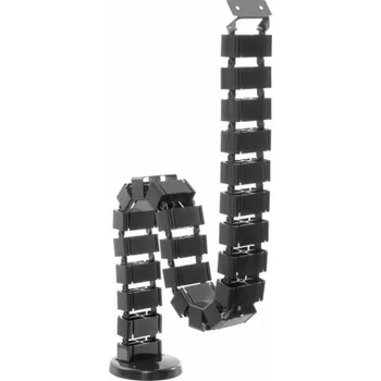 kabelová chránička Equip Equip 650808 organizér kabelů Floor Black 1 ks.