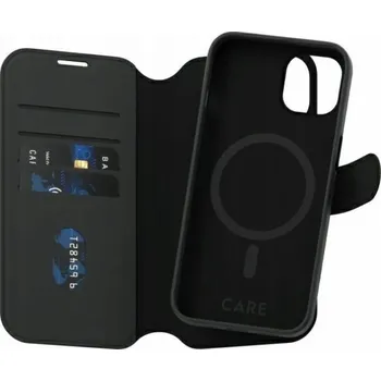 Mobilní telefon PanzerGlass CARE by PanzerGlass Feature Tango 2v1 Wallet iPhone 14 / 13 6.1 MagSafe black/black 1160