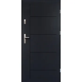 Vchodové dveře Vchodové dveře venkovní 90cm pravé antracit 55mm OTEVÍRACÍ VEN