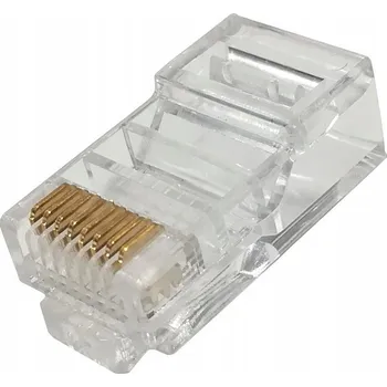 Síťový kabel Konektory RJ45 Netrack UTP kat. 5e, 100 ks