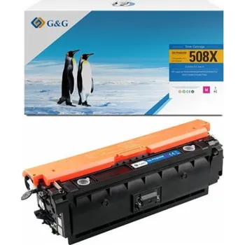 G&G toner G&G kompatibilní toner s HP CF363X, NT-PH363XM, HP 508X, purpurová, 9500s, vysoká kapacita