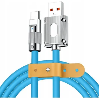 Datový kabel USB kabel na USB-C 7A RYCHLÉ NABÍJENÍ 120W 2M