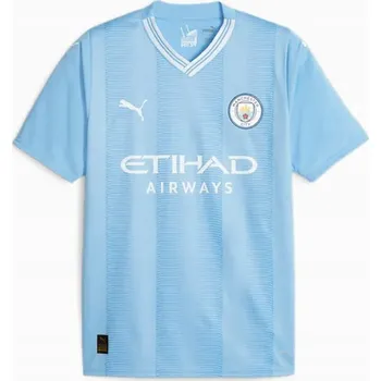 PUMA MANCHESTER CITY DOMÁCÍ REPLIKA DRES (L) Pánské Tričko Modré