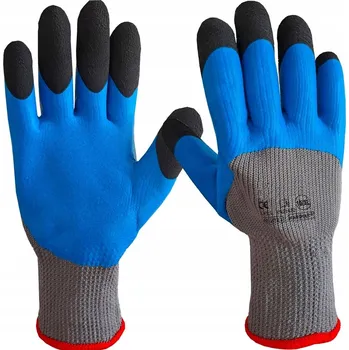 Pracovní rukavice Sportovní rukavice pěnové s dvojitým latexem, velikost 9 - L, 1 pár
