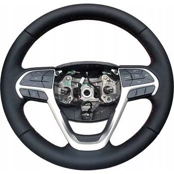 Autopotah POTAH NA VOLANT JEEP GRAND CHEROKEE IV CHEROKEE V KOŽENÝ POTAH VOLANTU (186K)