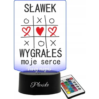 Lampička Plexido vícebarevná Noční lampa