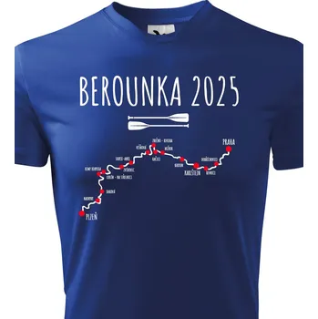 Pánské tričko STRIKER Funkční tričko na vodu Berounka Velikosti a druh: L pánské