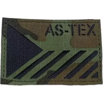 Nášivka Nášivka Laser Cut - Česká vlajka 8x5cm (AS-TEX) - vz.95