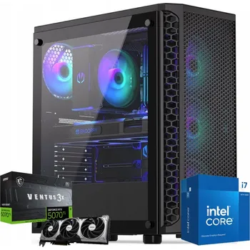 Stolní počítač PC pro hráče Intel I7 GeForce RTX 5070 tI 32 GB DDR5 1TB WiFi