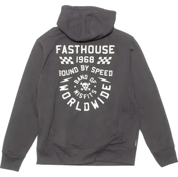 Fasthouse Seaver Hooded Pullover Black Velikost: XL