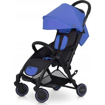 Kočárek Sportovní kočárek Easy Go Minima modrý, skládací naplocho, 6 kg