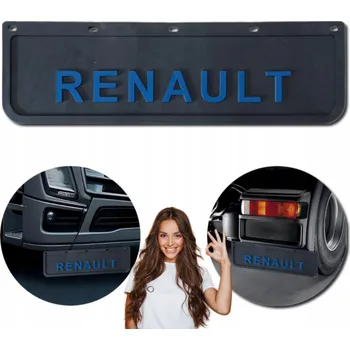 autokoberec Zástěrka lapač nečistot RENAULT lisovaná černá modrá