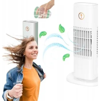 Domácí ventilátor Ventilátor Stolní USB Malý na Stůl Mini Klimatizace Vodní Přenosný