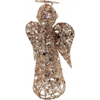 Vánoční dekorace ANDĚL VÁNOČNÍ OZDOBA DÁREK K VÁNOCŮM 30 cm