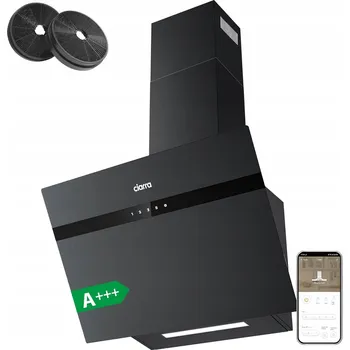 Digestoř Ciarra CBCG6736H-G Odsavač par 60 cm, 650 m³/h, matné sklo, A+++