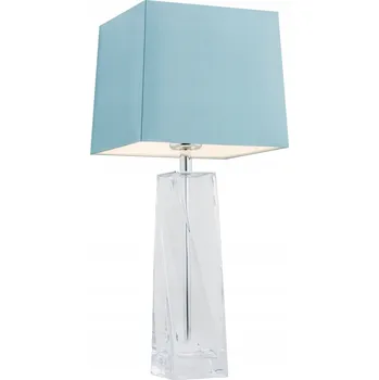 Lampička Stolní lampa Argon LILLE modrá 15 W
