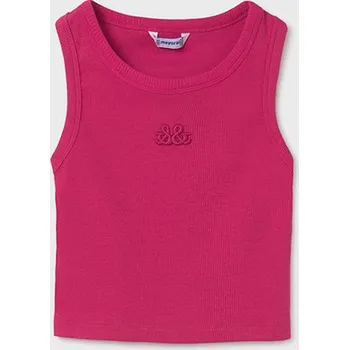 Crop top žebro LL tmavě růžový JUNIOR Mayoral velikost: 152 (12 let)
