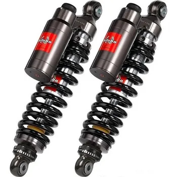 Zadní tlumiče BITUBO Piggyback tank - ADJ:Manual spring preload, rebound, compression Blackd springs