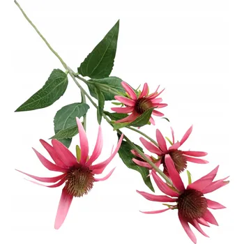 umělá květina UMĚLÁ TŘAPATKA RŮŽOVÁ VĚTVIČKA DEKORACE VYSOKÁ KVALITA 74 CM