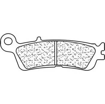 Brzdová destička Brzdové destičky CL BRAKES 1267 MX10