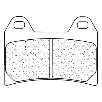 Brzda pro motocykl Brzdové destičky CL BRAKES 2539 SM3